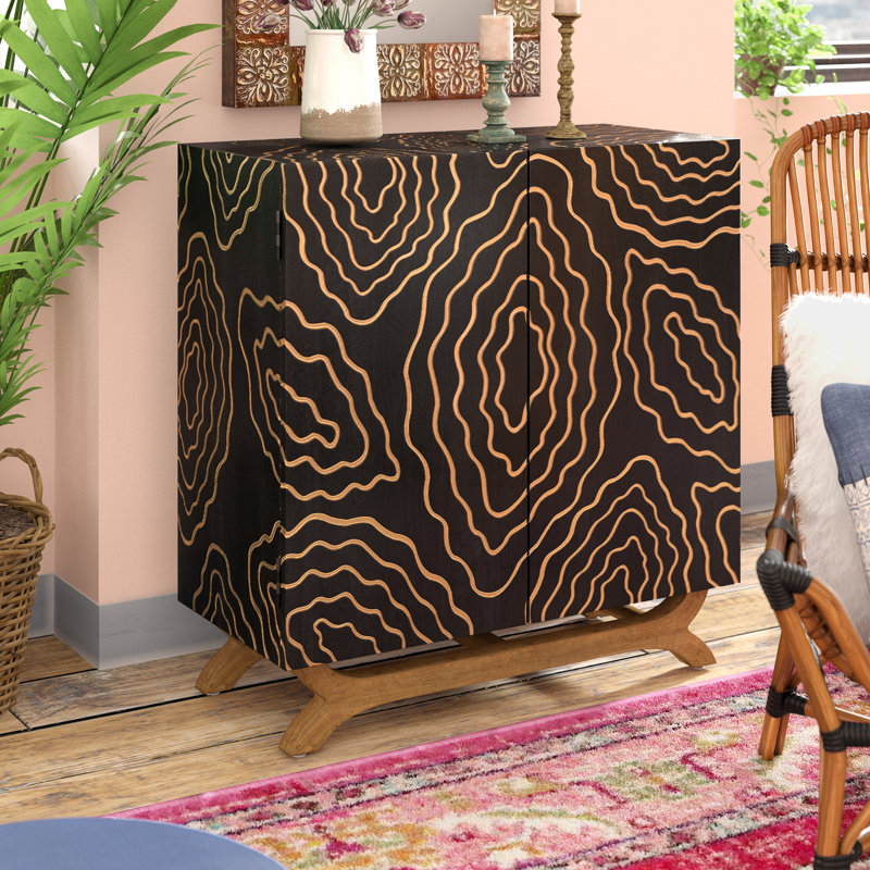 World Menagerie Montag 2 Door Accent Cabinet Reviews Wayfair