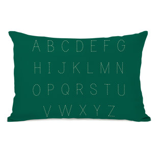 Alphabet Pillow Wayfair