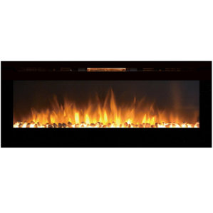 Reno Pebble Wall Mount Electric Fireplace by Gibson Living