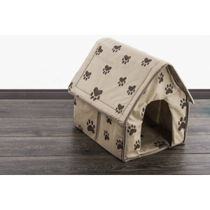 Portable Decorative Comfortable Hooded Dog Bed