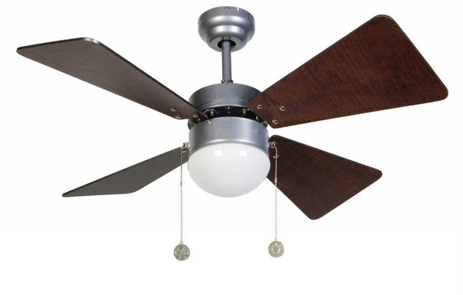 17 Stories 81cm Plant 4 Blade Ceiling Fan Wayfair Co Uk