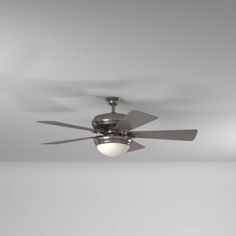 Westinghouse Lighting 52 Sumter 5 Blade Standard Ceiling Fan With Pull Chain And Light Kit Included Wayfair