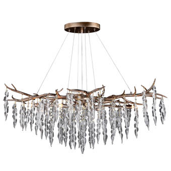 Rosdorf Park Derick 6 Light Unique Statement Chandelier Wayfair