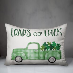 Multicolor HOLIDAY 365 St Patrick's Day Irish Men Women Gift Throw Pillow 16x16