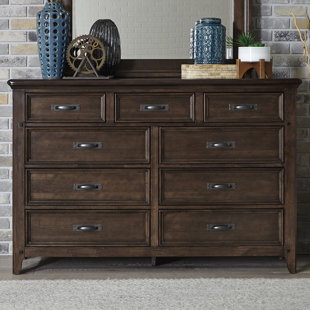 Go to store & view more images Earby 9 Drawer Standard Dresser by Canora Grey