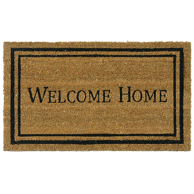 Rubber Cal Inc Welcome Home Non Slip Outdoor Door Mat Reviews