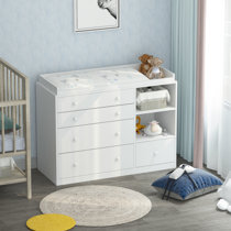 pine changing table