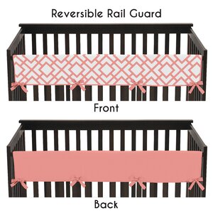 Mod Diamond Crib Rail Guard Cover