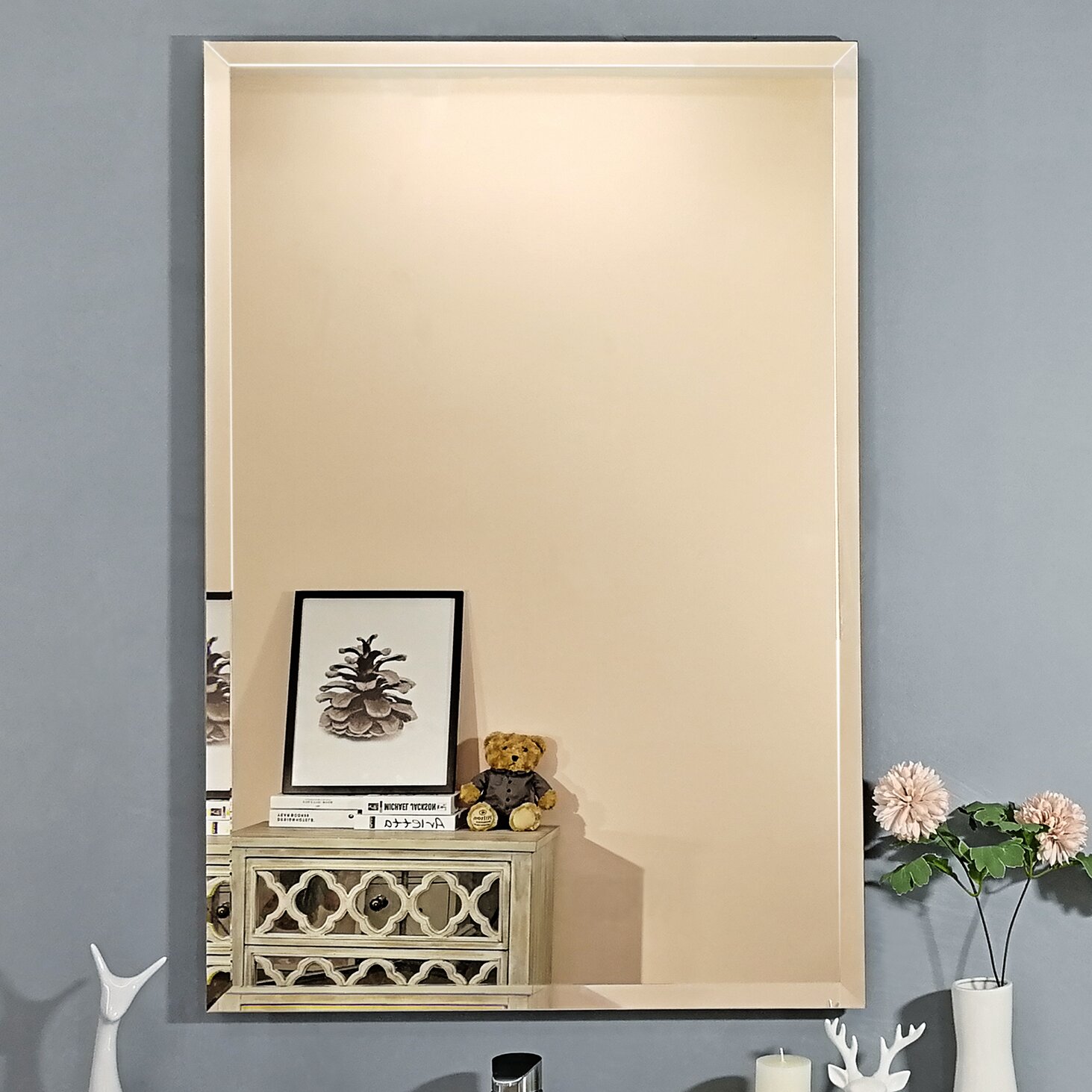 beveled mirror