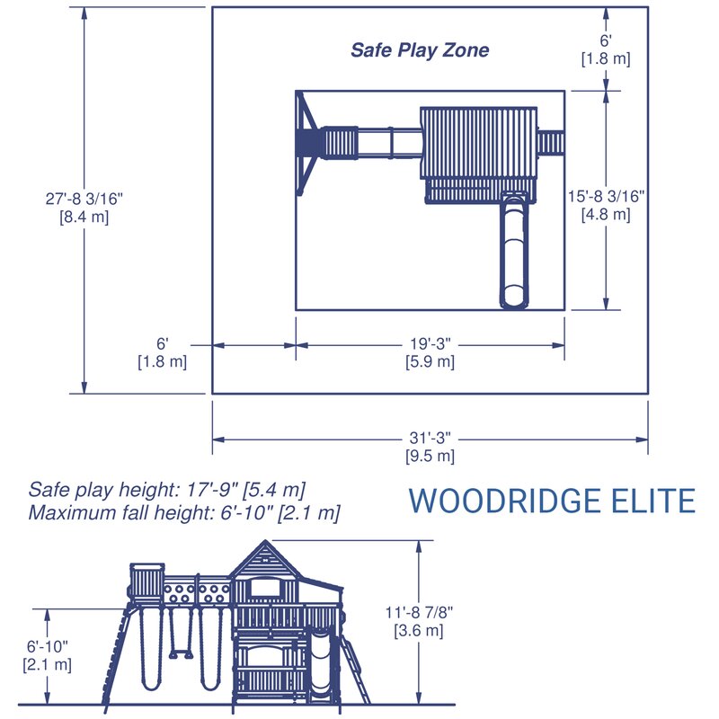 backyard discovery woodridge elite cedar swing set