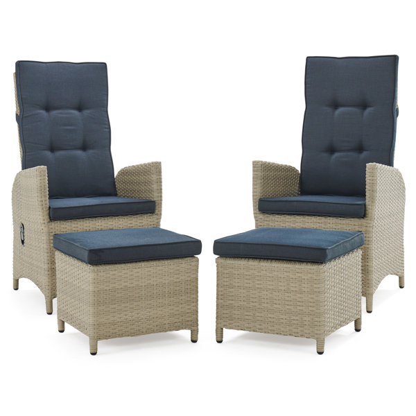 Outdoor Chair And Ottoman Sets Wayfair