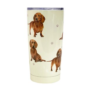Lhasa Apso Brown Garden Party 15 Oz Black Coffee Cup Mug Dog and Cat Pet Gift For Extreme Animal Lovers!