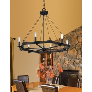 Aris 6-Light Candle-Style Chandelier