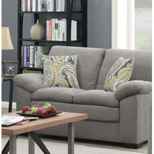 Kober Pebbled Standard Loveseat by Charlton Home New Design