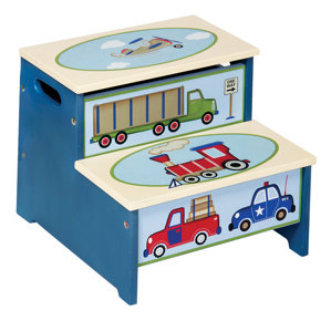 Moving All Around Step Stool with Storage by Guidecraft