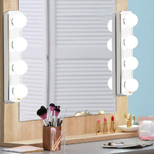 battery operated lights for vanity mirror