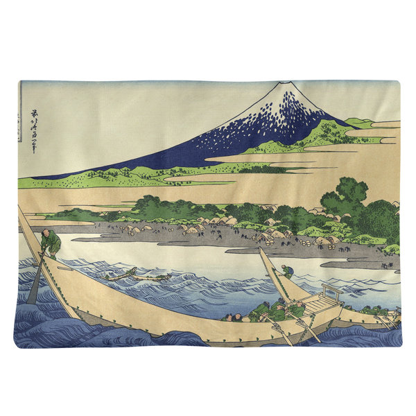 East Urban Home Katsushika Hokusai Shore Of Tago Bay 18 Placemat