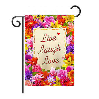 Breeze Decor Welcome Live Laugh Love Inspirational Sweet Home