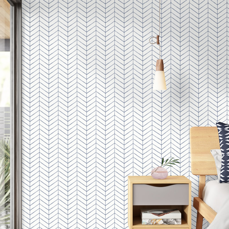 Allmodern Ameesha 33 L X 20 5 W Smooth Wallpaper Roll Reviews Wayfair