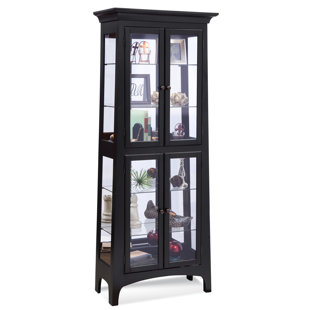 Go to store & view more images Philip Reinisch Co. Lancaster I Lighted Curio Cabinet