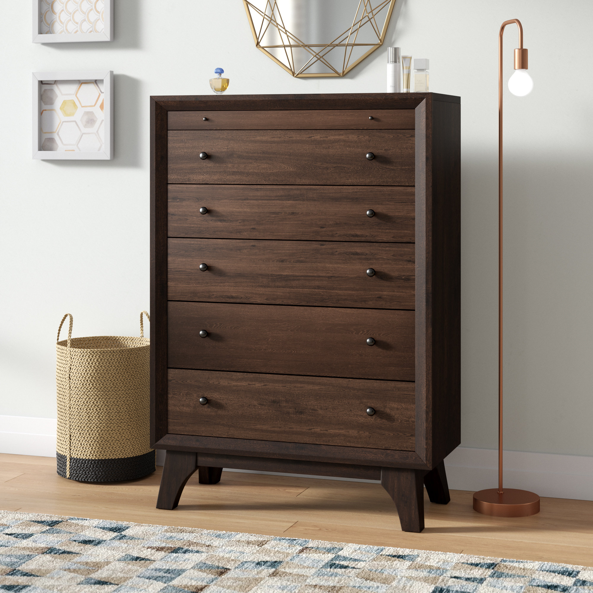 Mercury Row Zichichi 6 Drawer Chest Reviews Wayfair