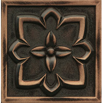 Decorative accent tiles for kitchen backsplash