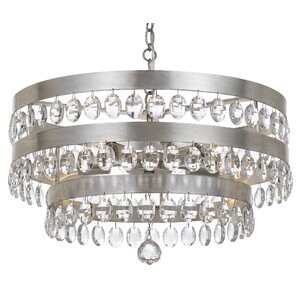 Opal 5-Light Crystal Chandelier