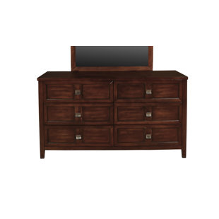 Dunkin 6 Drawers Double Dresser by Winston Porter