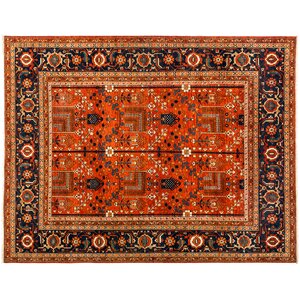 Buy One-of-a-Kind Serapi Hand-Knotted Red Area Rug!