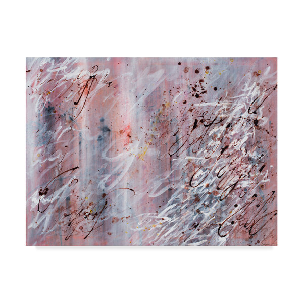 Trademark Art Uncertain Terms By Acrylic Painting Print On