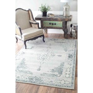 Allemans Gray Area Rug