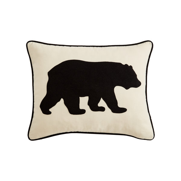bear pillow cover