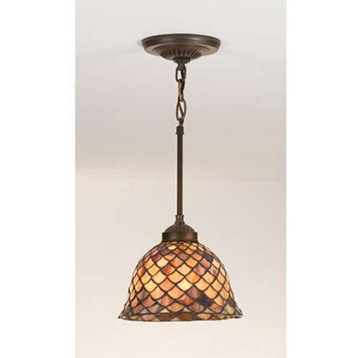 Mathes 1 - Light Single Dome Pendant