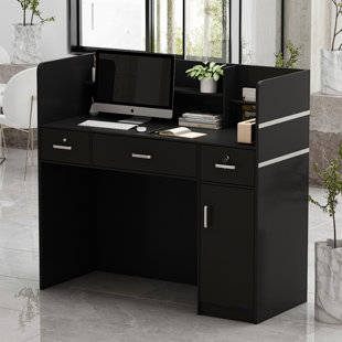 inexpensive reception desk