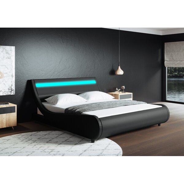 Featured image of post Light Up Bed Frame - There is a overhanging ledge that your this floating bed includes our rustic wood headboard with lights that is lengthened to match up with the overhanging ledge for a seamless look.