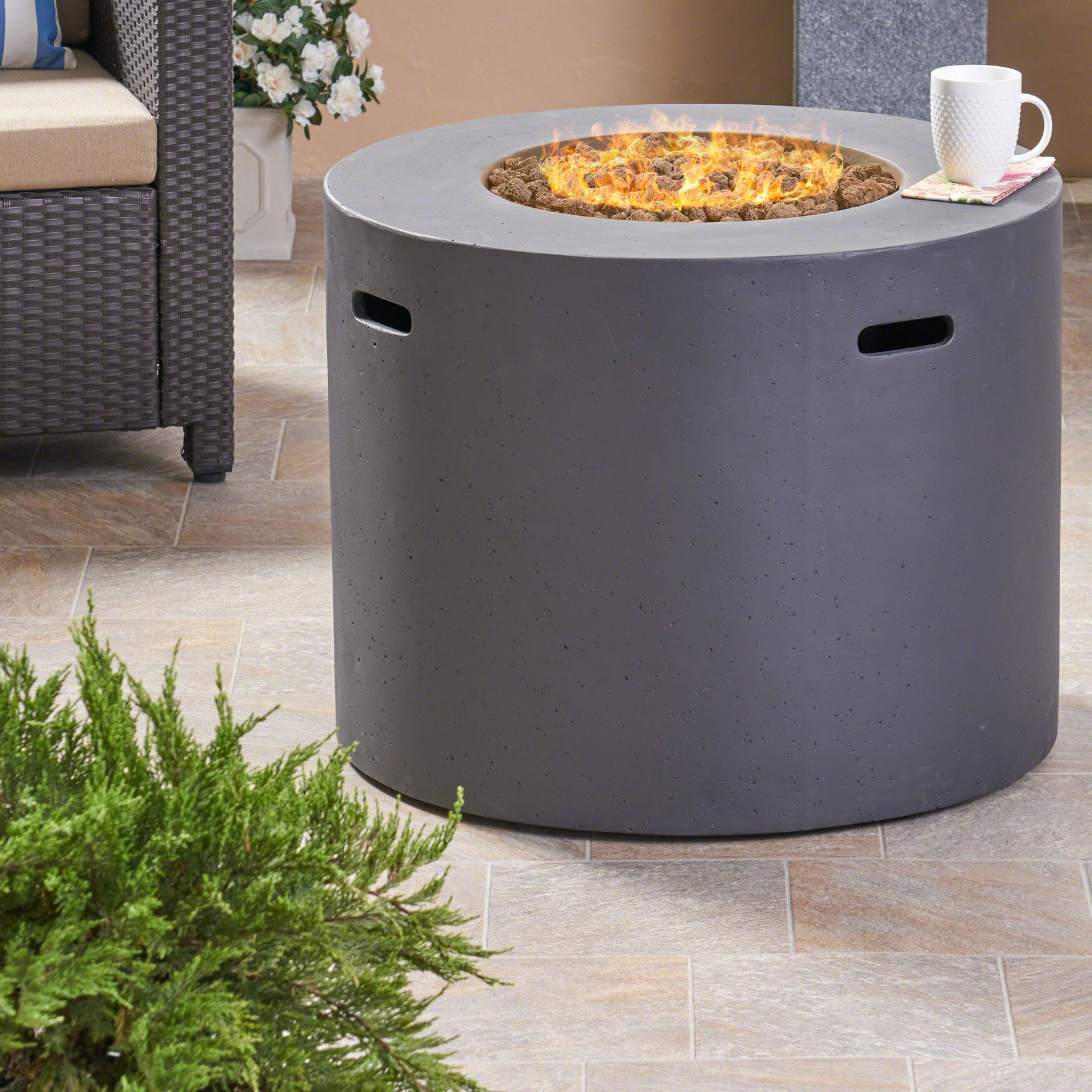 caelan outdoor fire pit