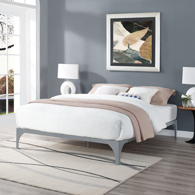 Ollie Steel Slatted Bed Frame
