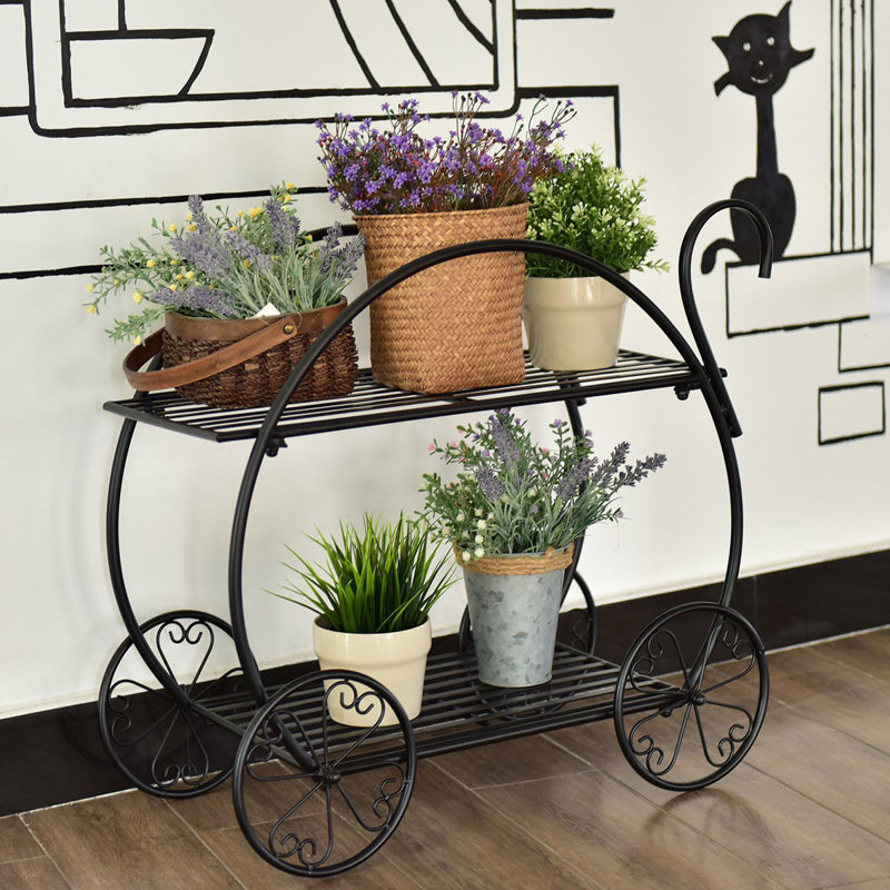LIVIZA Heavy Duty Metal Flower Plant Stand Wayfair