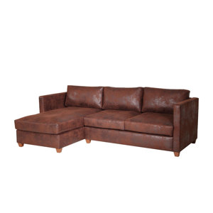 Beidseitig montierbares Ecksofa Leo von Castleto..