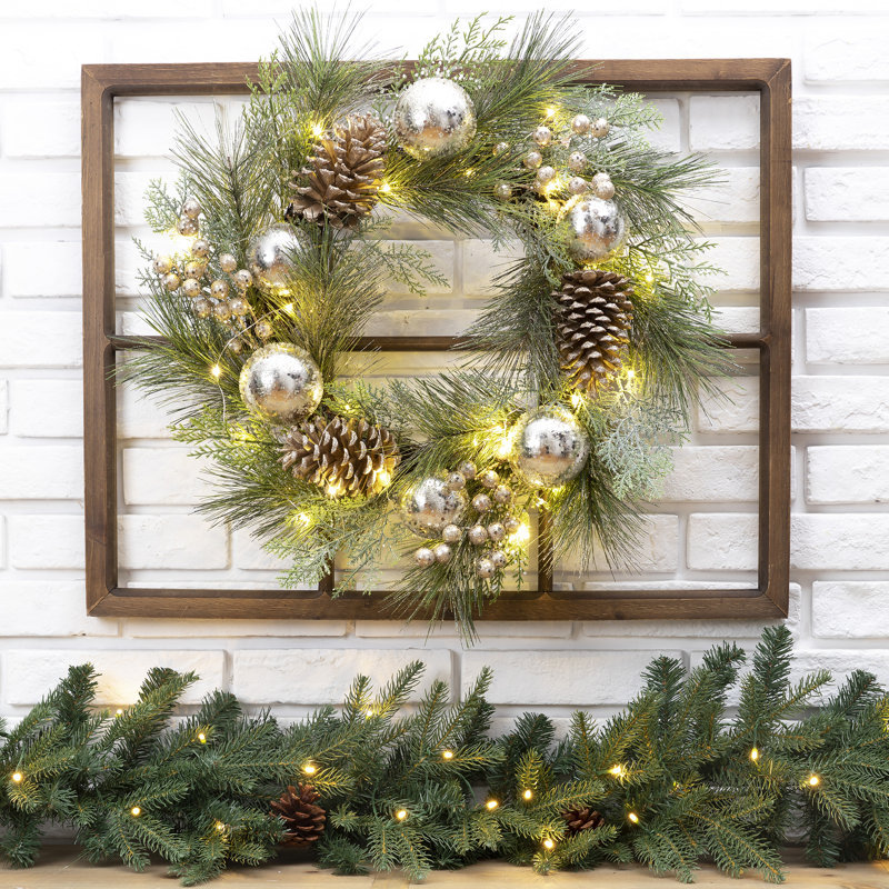 The Holiday Aisle® Christmas Wreath | Wayfair.ca