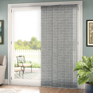 Slat Curtain Vertical Blinds Door WINDOW SLATS BLIND GREY 