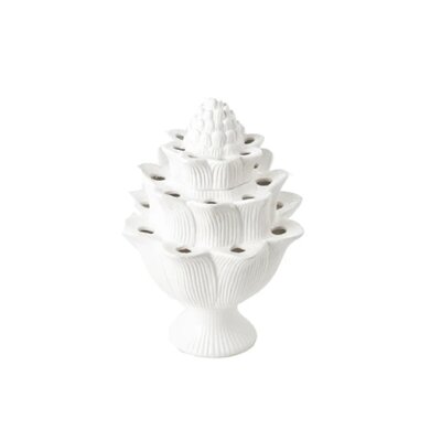 White Ceramic Table Vase