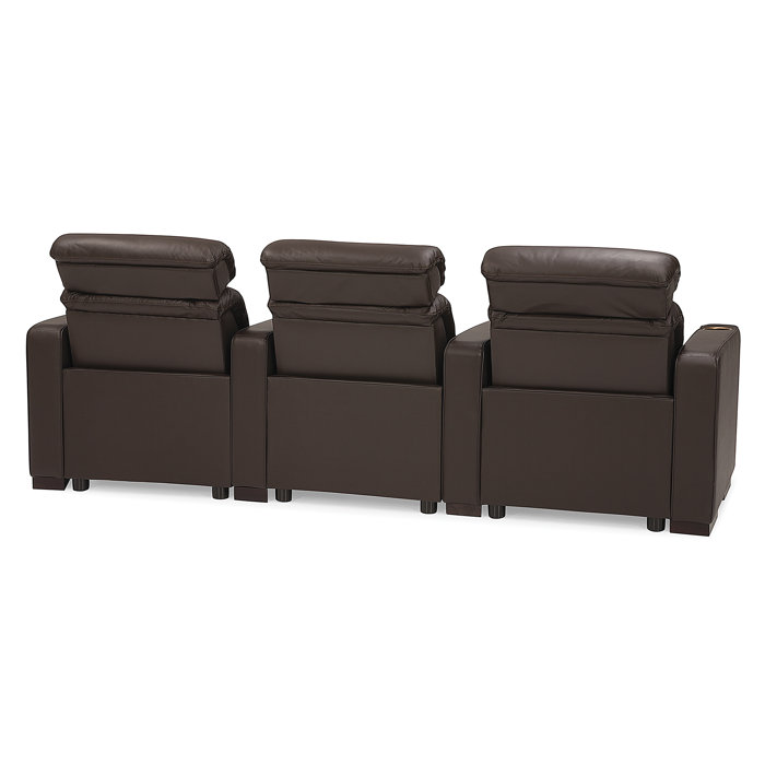 Palliser Furniture Digital Leather Home Theatre Sofa Wayfair Ca
