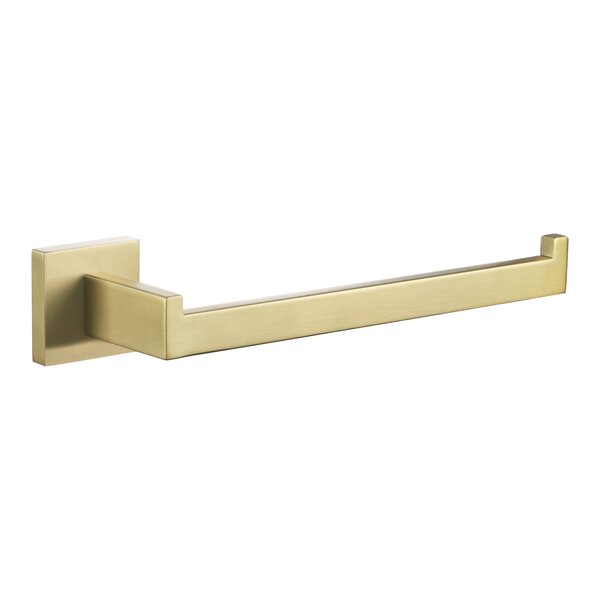 Weare Home Brass made Gold finish Modern European Single Bath Towel bar solid Towel holder Towel Rail Wall Mounted 