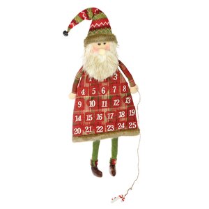 Plaid Pals Santa Advent Calendar