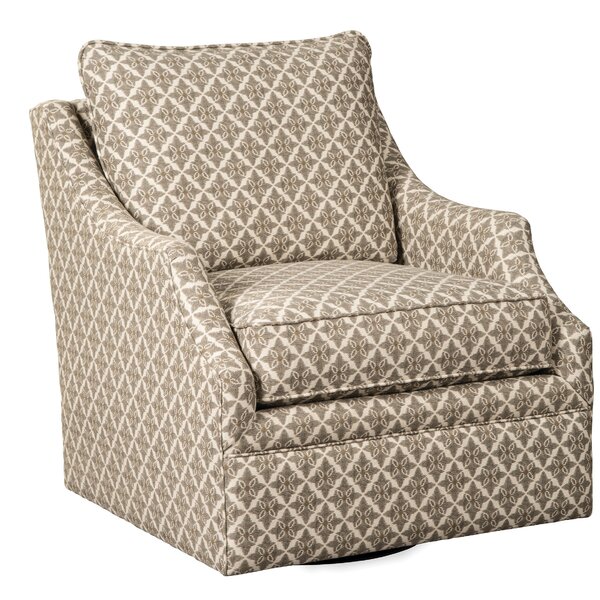 Paula Deen Home Swift Upholstered Swivel Armchair | Wayfair