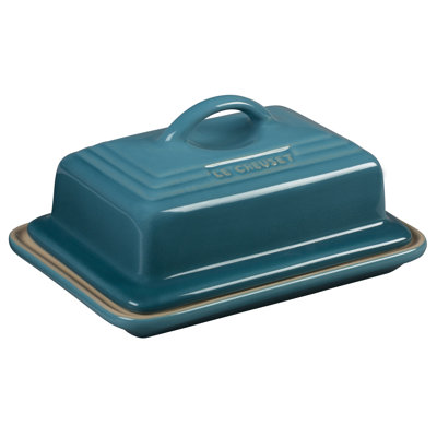 Le Creuset Heritage Butter Dish Le Creuset Color Caribbean