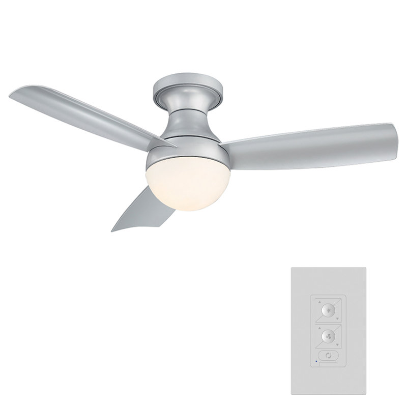 Modern Forms 44 Aloft 3 Blade Outdoor Led Smart Flush Mount