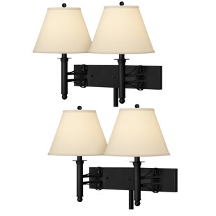 Double Sconce Black Wayfair