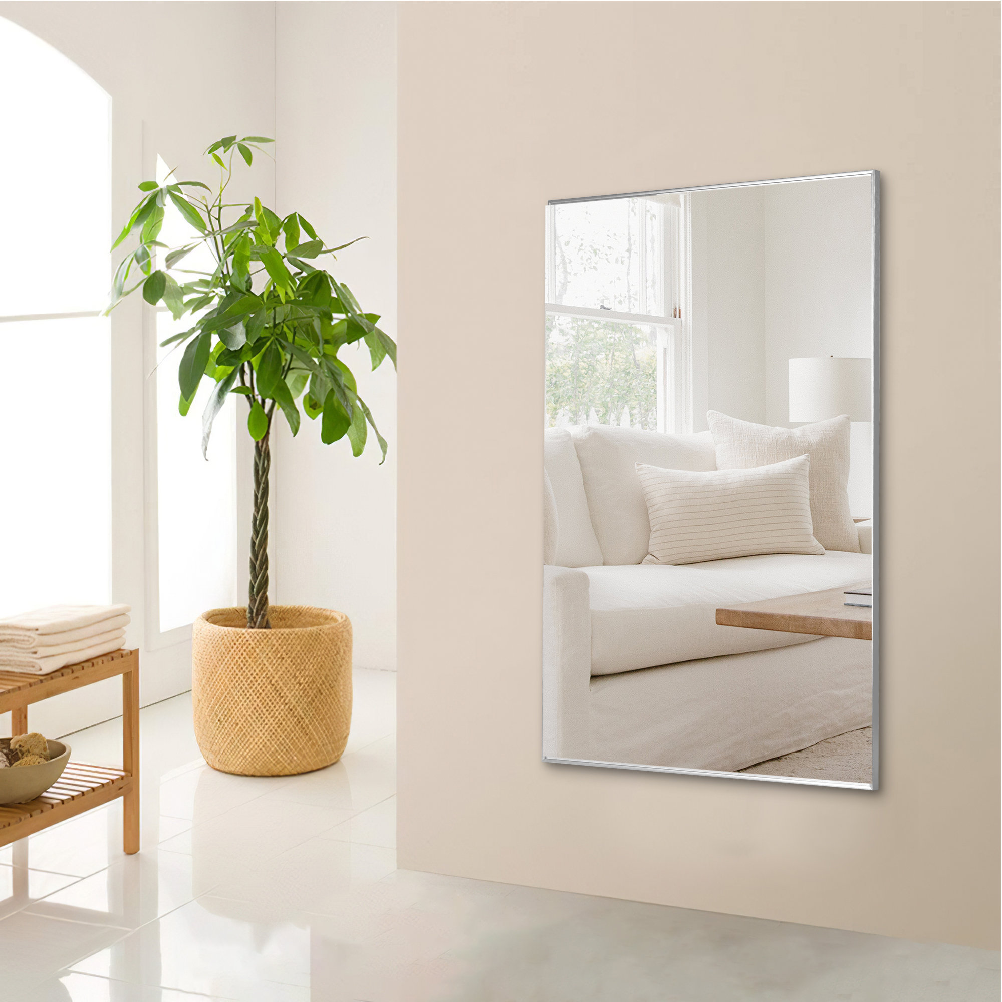 Latitude Run® Windol Rectangle Wall Mirror Wayfair